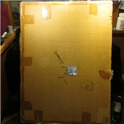 16" x 20" Print of "New Arrivals" depicting children with Pups and Dog; & 1917 $500 Gold Bond "Wisco