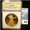 Image 1 : Slabbed Numistrust Corporation "1933 Double Eagle Gold Clad Tribute Proof Gem Proof Collection", wei