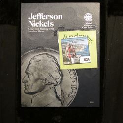 1996-2008 Jefferson Nickel Set in a blue Whitman folder.