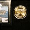 Image 2 : Copy of 1933 Gold Double Eagle Proof Coin with a certificate of authenticity, encapsulated.