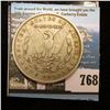 Image 2 : 1879 P Morgan Silver Dollar, Fine.