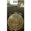 Image 2 : 1896 P Morgan Silver Dollar, Uncirculated, in a special holder.
