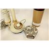 Image 2 : VINTAGE 3 CUP THERMOS REPRODUCTION CANDLESTICK PHONE AND JDEWELLRY BOX