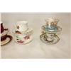 Image 3 : BONE CHINA CUPS AND SAUCERS