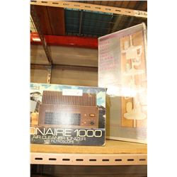 SHOWER SHELF AND BIONAIRE AIR FILTER