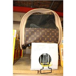 CATCH AND RELEASE TRAP AND FABRIC PET CARRIER