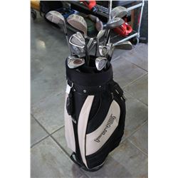 PING GOLF BAG WITH CLUBS