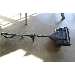 HAUSSMAN ELECTRIC SNOWBLOWER WORKING