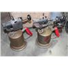 Image 2 : TWO VINTAGE BLOW TORCHES AND TOOLS