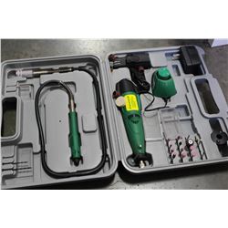 CLEVELAND 9.6VOLT CORDLESS ROTARY TOOL WITH ACCESSORIES