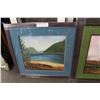 Image 1 : TWO ART PAINTINGS, FRAMED