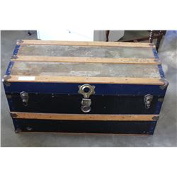 BLUE STORAGE TRUNK