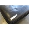 Image 2 : BROWN LEATHER OTTOMAN
