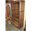 Image 2 : VINTAGE SOLID OAK 2 DOOR MESH CABINET