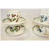 Image 2 : PORTMEIRION BOTANICAL GARDEN 6 PIECE LARGE CUP AND SAUCER SET