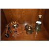 Image 1 : MILK BOTTLE REPRODUCTION PHONE AND SHIPS BELL