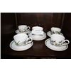 Image 2 : PORTMEIRON BOTANICAL GARDEN CUPS AND SAUCERS TWO SHELFS FULL
