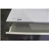 Image 3 : WHITE 5 DRAWER DRESSER WITH CABINET DOOR