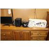 Image 1 : SHARK CORDLESS VACCUM, COMPUTER MONITOR, SPEAKERS AND 2 RADIOS