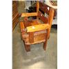 Image 2 : FIRST NATIONS HAND CARVED ARMCHAIR