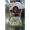 Image 2 : TWO PAINTED METAL STOOLS