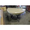 Image 1 : D-TABLE WITH SINGER SEWING MACHINE BASE