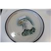 Image 1 : LARGE SIGNED BALD EAGLE SERVING PLATTER