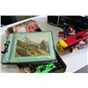 Image 3 : SONY PORTABLE STEREO AND COLLECTIBLE TOYS