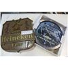 Image 1 : HEINEKEN BEER WALL HANGING AND CHEVY CLOCK
