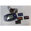 Image 1 : POWERSHOT SD IO DIGITAL ELPH CAMERA AND GAMEBOY ADVANCE W/GAMES