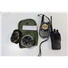 Image 1 : TWO WALKIE TALKIES AND CAED COMPASS
