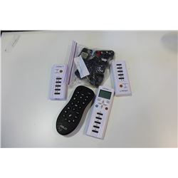 LOT OF REMOTES AND KEY FOBS