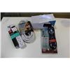 Image 1 : NEW EXTENTION CORDS, REMOTE, AND LED ALARM CLOCK