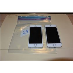 2 APPLE IPHONE SE, WHITE, DOCOMO AND AU SIMS