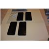 Image 1 : 4 APPLE IPHONE 5S, BLACK, TELUS, BELL, UNKNOWN, DOCOMO SIMS