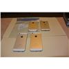 Image 2 : 4 APPLE IPHONE 5S, ROSE GOLD, 3 FIDO, 1 UNKNOWN SIMS