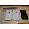 Image 2 : 3 APPLE IPHONE 4S, WHITE AND BLACK, CHATR, FIDO, TELUS SIMS