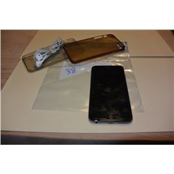 APPLE IPHONE 6, SPACE GREY, BELL SIM WITH 2 CASE + HEADPHONES