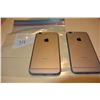 Image 2 : 2 APPLE IPHONE 6, SPACE GREY + ROSE GOLD, TELUS, FOREIGN SIMS