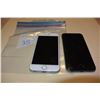 Image 1 : 2 APPLE IPHONE 6S, SPACE GREY + WHITE, FIDO, UNKNOWN SIMS