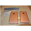 Image 2 : 2 APPLE IPHONE 6S, ROSE GOLD, FIDO AND UNKNOWN SIMS