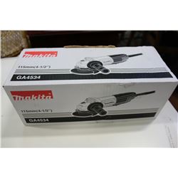 AS NEW MAKITA ANGLE GRINDER MODEL GA 4534