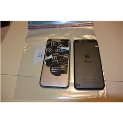 2 APPLE IPOD TOUCH 5TH GEN, GREY AND BLACK