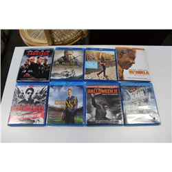 LOT OF BLU RAY MOVIES