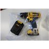 Image 1 : DEWALT 12V MAC DRILL, NO CHARGER AND DEWALT 20V MAX BATTERY
