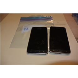 2 SAMSUNG GALAXY J3, NFC, UNKNOWN SIMS