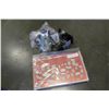 Image 2 : WOOD DOLL HOUSE FURNITURE AND LOT OF BRACKETS AND COAT HOOKS