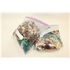 Image 2 : TWO LARGE BAGS OF JEWELLRY