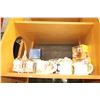 Image 2 : SHELF LOT OF NEW FLORAL TEASET AND CREAM AND SUGAR SETS ETC