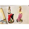Image 2 : TWO CERAMIC FIGURES AND PLATE
